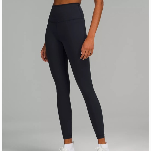 lululemon athletica Pants - lululemon Wunder Under High Rise Tights 25” in Midnight Navy